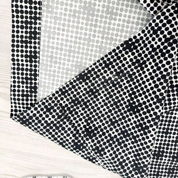 Kate Spade Saturday Let Loose Geometric Print Dress Tunic Black White Small - Picture 9 of 11